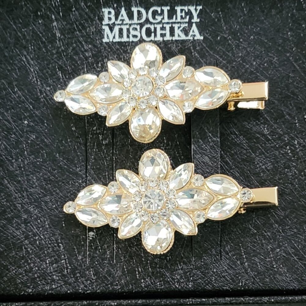Badgley Mischka Hair Clips